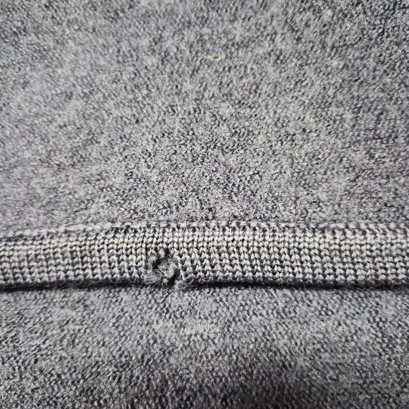 VTG Geiger Wool Coat Dark Blue Austrian Large Coin Buttons Classic Military - Picture 10 of 11